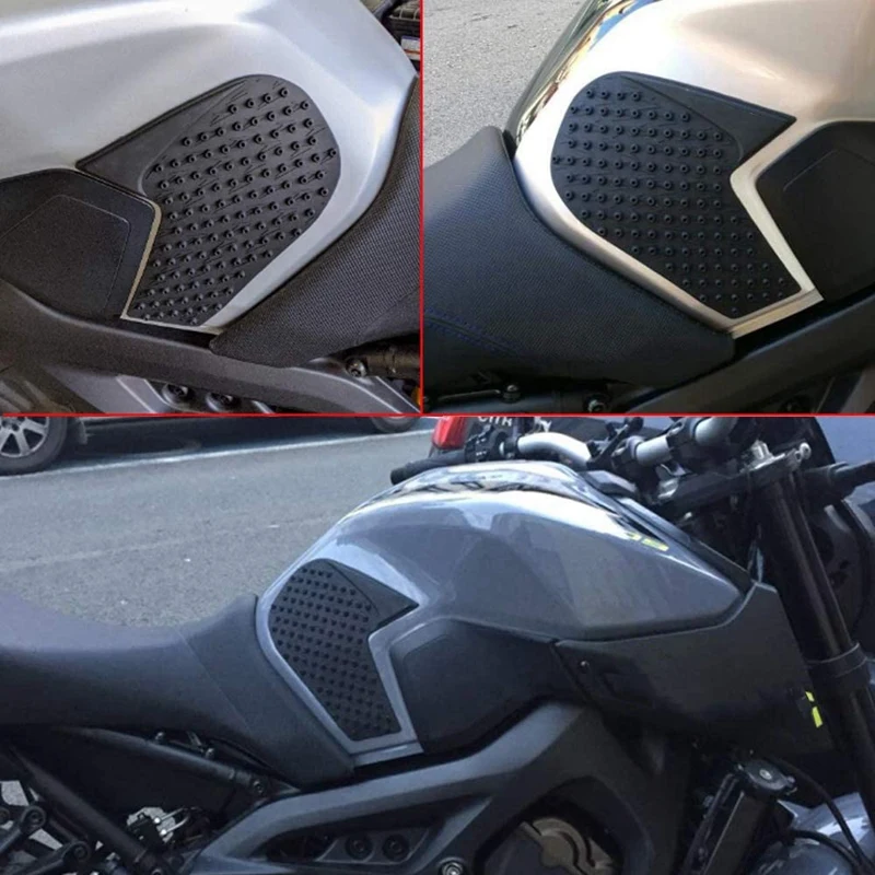 

Motorcycle Fuel Tank Pad Non-Slip Stickers Fuel Tank Side Stickers For YAMAHA MT-09 FZ-09 FJ-09 2014 2015 2016 2017 2018
