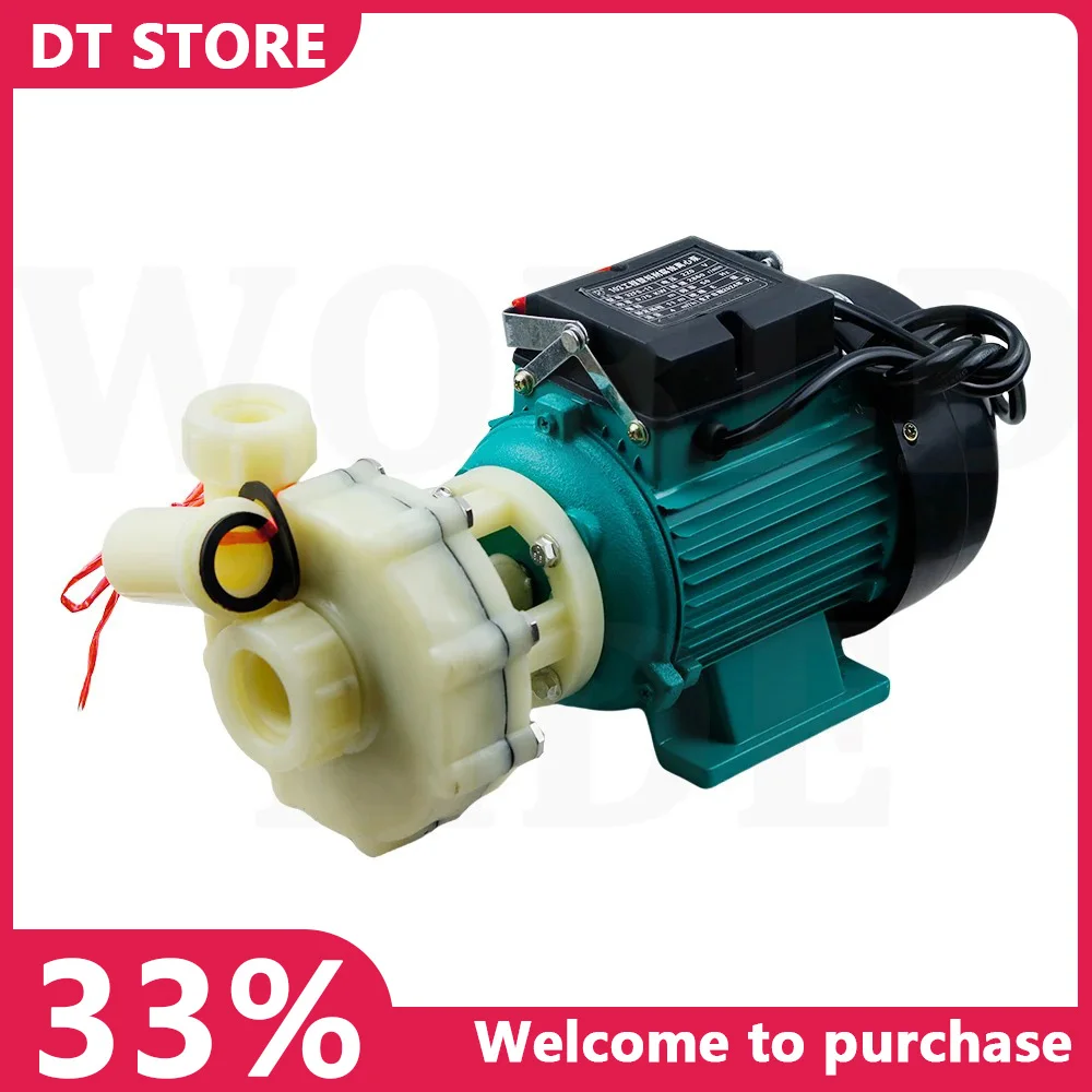 Self-priming Acid and Alkali Resistant Chemical Pump 750W Water Pump Corrosion Resistant Low Noise 2900r/min 220V/380V Optional