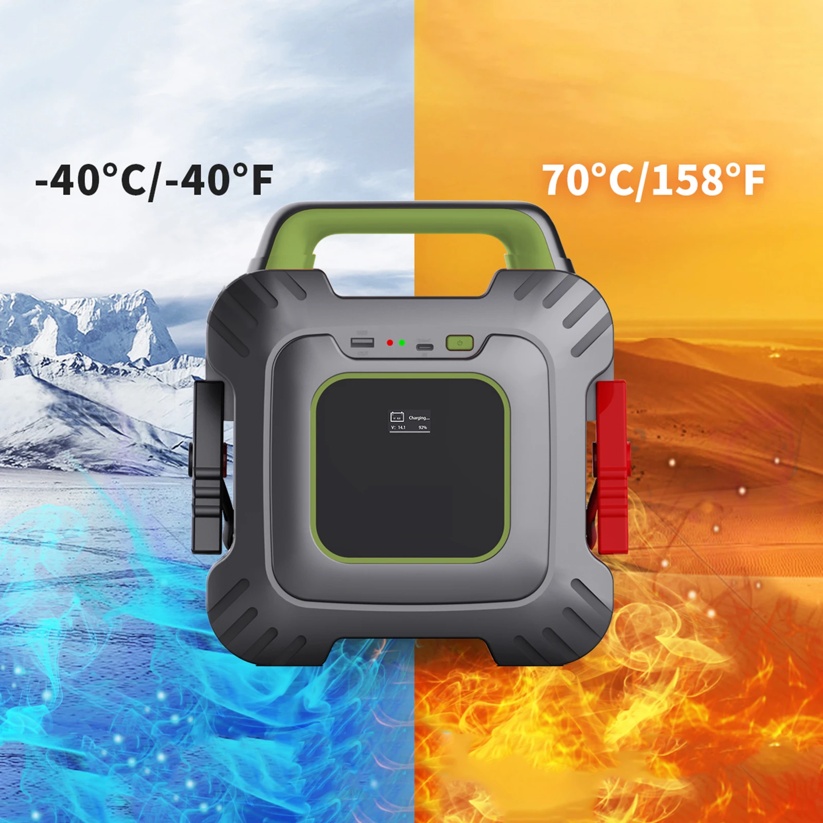 Car Jump Starter 18000F 4000A Super Capacitor 12V 8L Portable Emergency Repair Tool car jump starter jump starter car battery charger portable battery charger