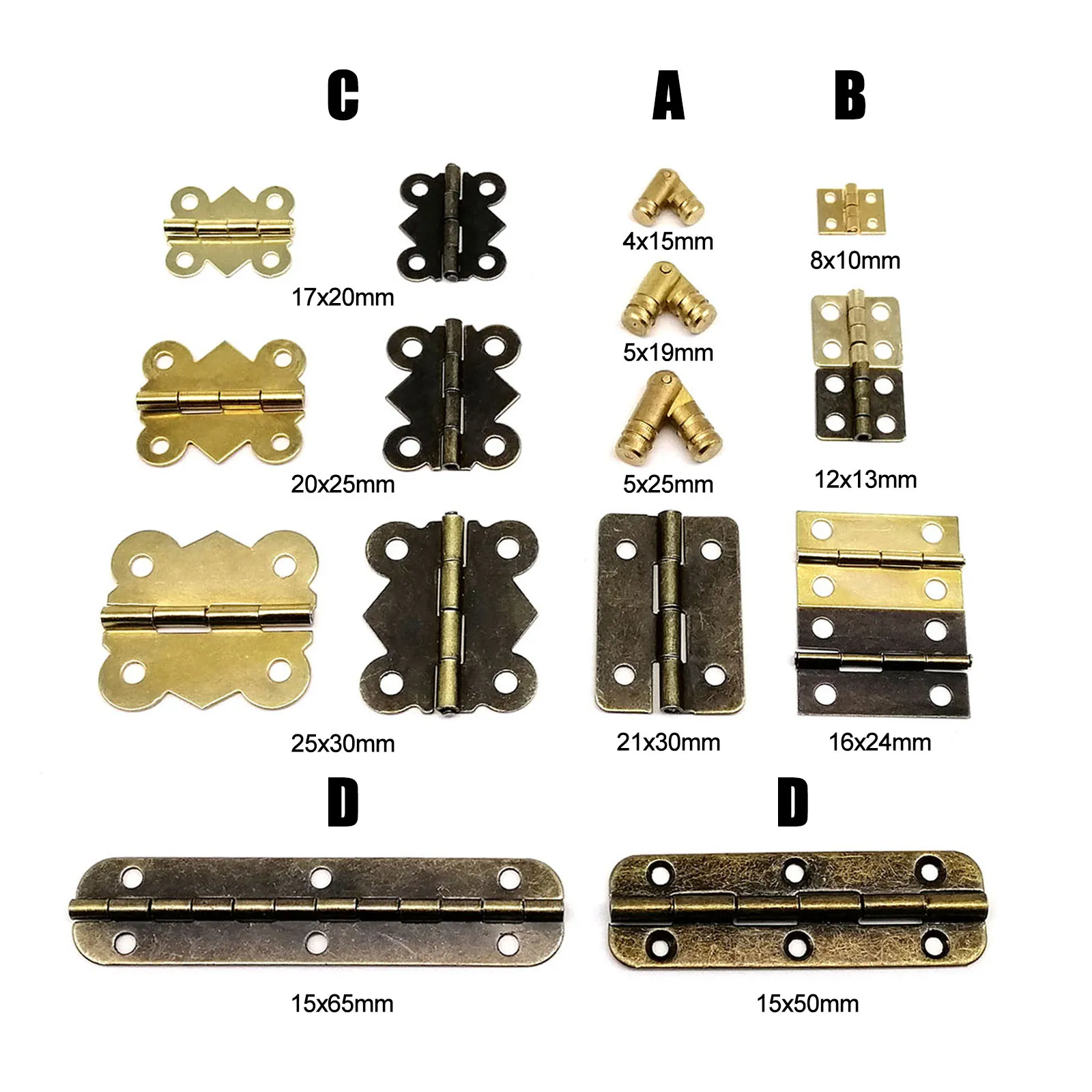 Mini Heavy Duty Lengthened Butterfly Jewelry Chest Gift Wooden Music Box Wine Case Dollhouse Cabinet Door Hinge With Screw 12pcs cabinet door hinges,furniture hinge,cabinet hinges,stainless steel door hinges,wooden box hinge,bronze butterfly hinges