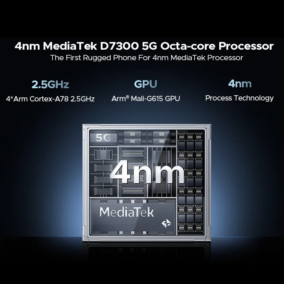 ワールドプレミア DOOGEE V40 Pro 5G 頑丈な電話 6.78 