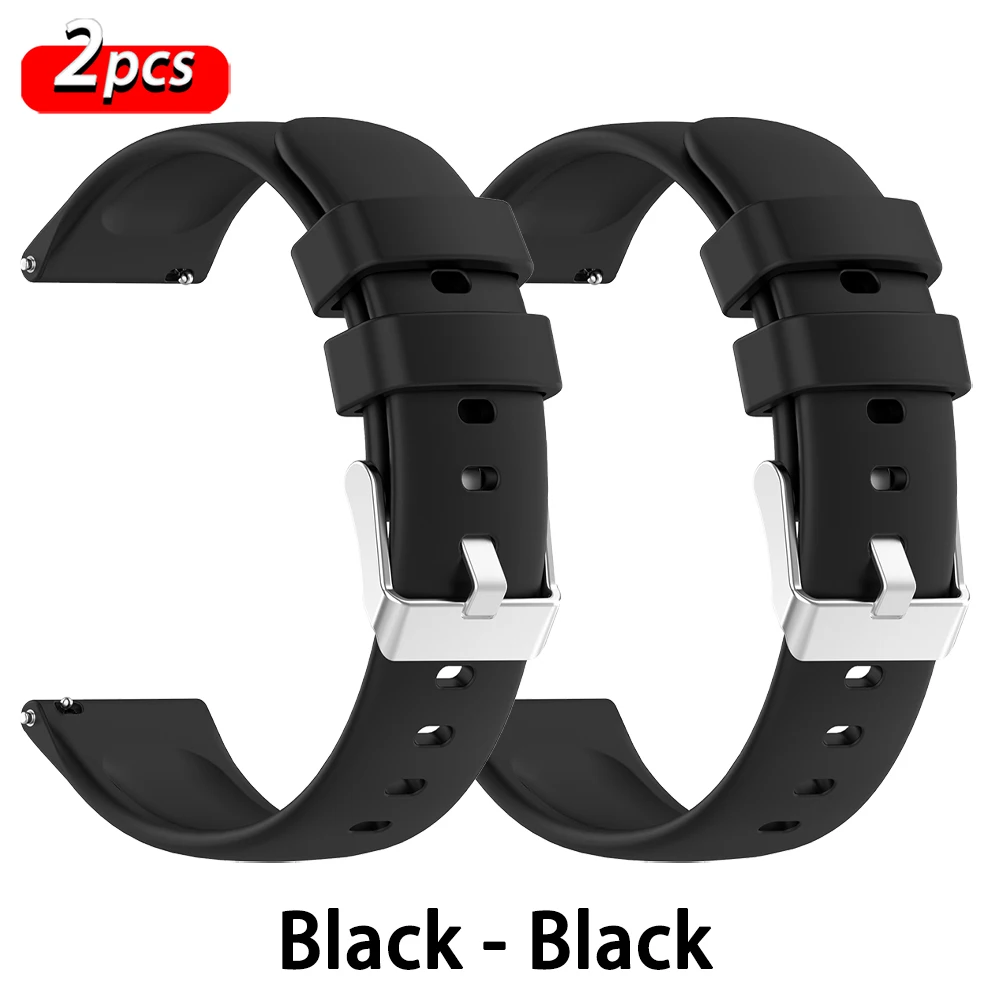 Universal Silicone Watch Strap - Premium 20mm/22mm Wristband