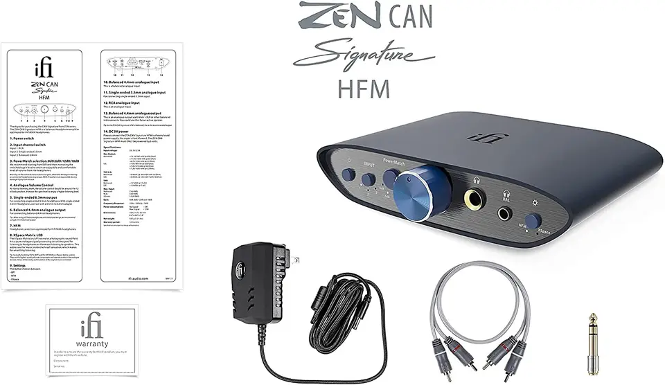 iFi Zen CAN Signature HFM Balanced Desktop Headphone Amp and