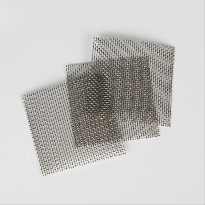 Fish Tank Decorations Aquarium Ornaments 2PCs Stainless Steel Wire Mesh Pad