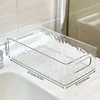 Clear Cosmetic Storage Box Bathroom Make Up Organizer Luxury Makeup Cosmet Box Beauty Storage Skincear Organizer 6