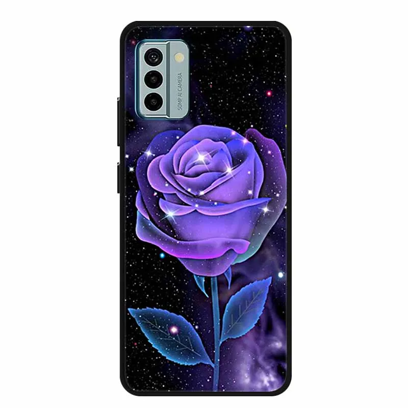 Black Silicone Shockproof Anti-Knock Soft Back Phone Case
