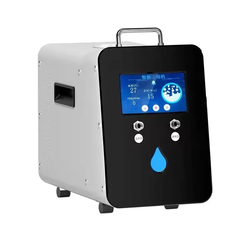 Home intelligent hydrogen production bath machine, SPE electrolysis technology, safe, antioxidant, and skin protection