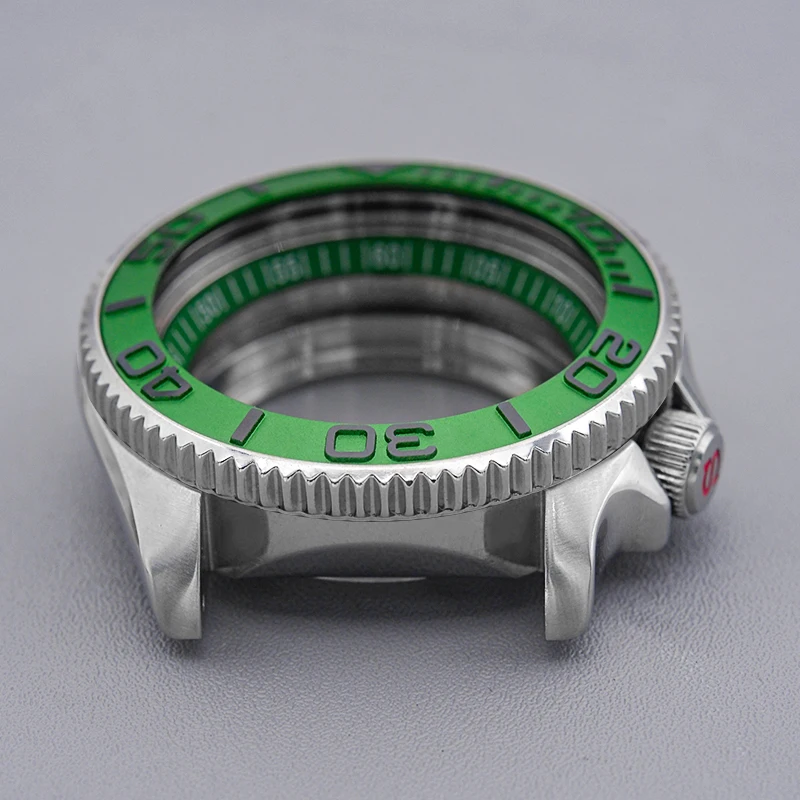 Mod Seiko SKX007 SRPD watch case fits NH35 NH36 4R35 7S26 movement case with sapphire glass S crown 3.8 Men's Diving Case Parts