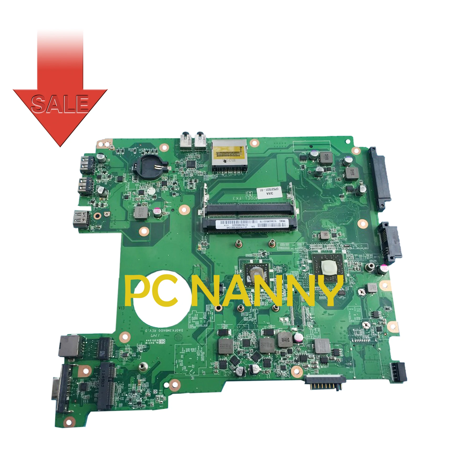 

PCNANNY for Fujitsu Lifebook AH40 AH521 laptop motherboard DA0FK3MB6D0
