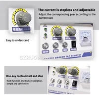 EDM-1500C High Requency EDM Machine Portable Breaking Tap Electrical Spark Machine Processing Bolts Screws Drill Bits  Holes 2