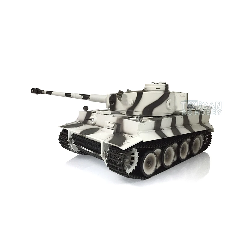 1/16 HENG LONG Model 7.0 Upgraded Metal Version German Tiger I RTR RC Tank 3818 RC Panzer Car TH19117-SMT4 4