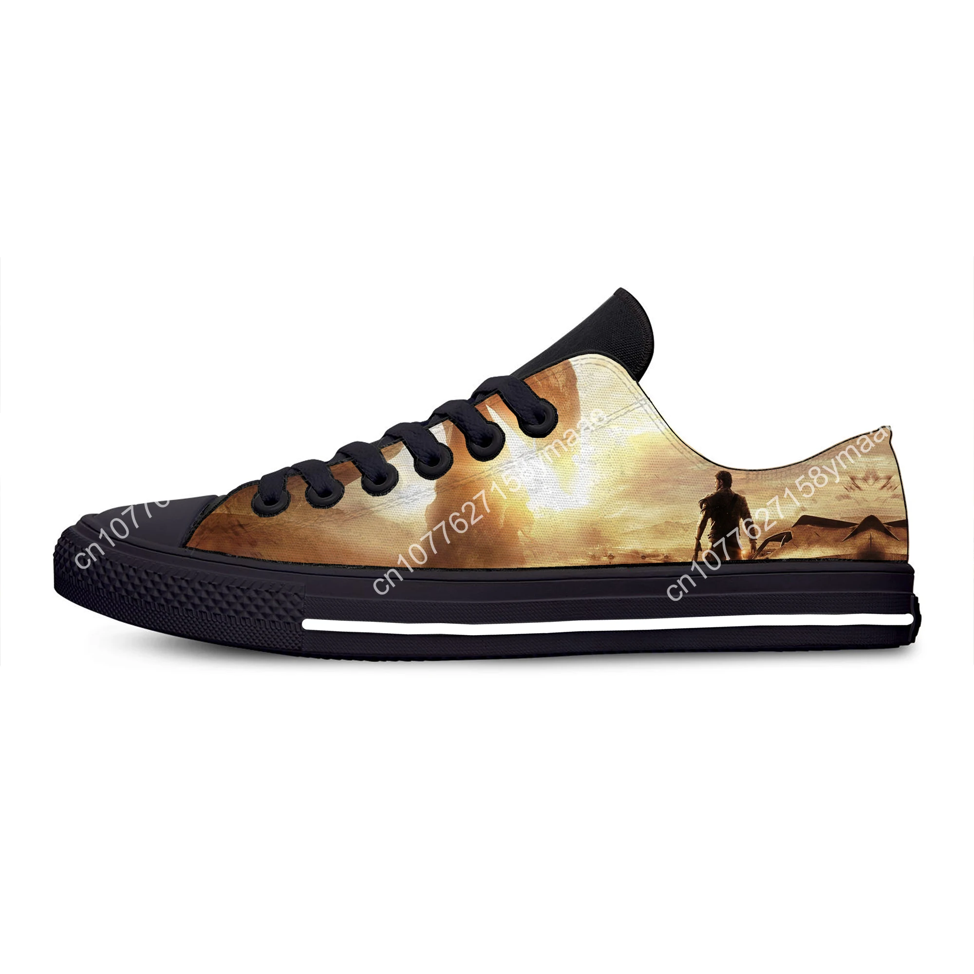 Movie Mad Max Hot Fashion Cool Funny Classic Casual Cloth Shoes Low Top Lightweight Breathable 3D Print Men women Sneakers