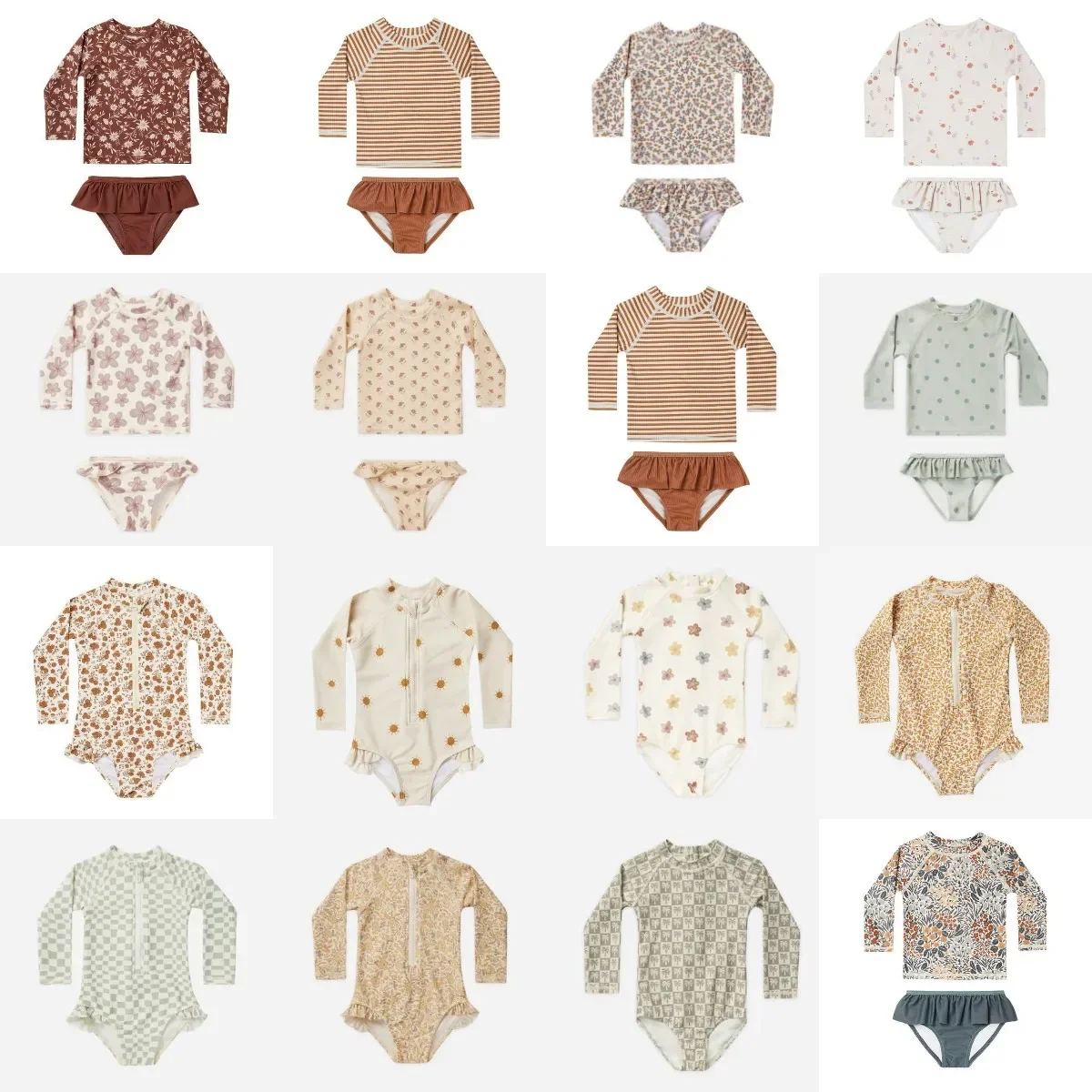 

2024 RC летний купальник для девочки цельный sSwimsuit для девочки купальник из двух частей купальник для девочки