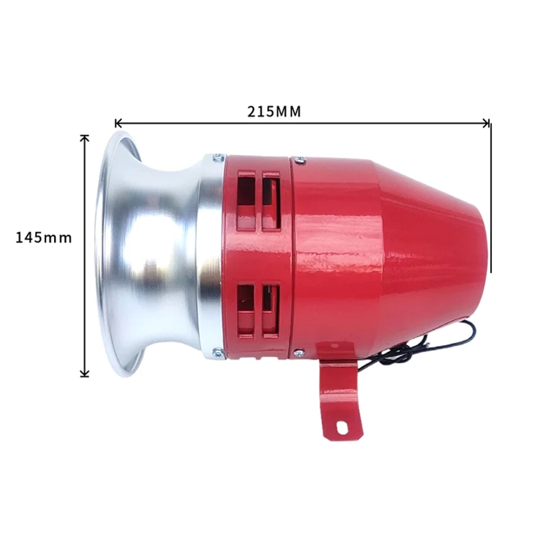 Motor Alarm MS-390 High Decibel Alarm Horn 110V 220V Buzzer Horn Electronic Accessories