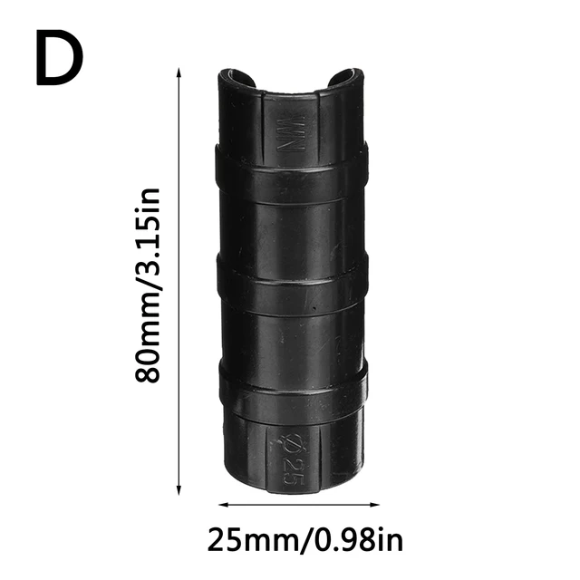 Üvegházhatású Klipek Snap Bilincsek 10Db Fekete Abs Bepattanó Az Klipekhez Pillanatnyi Bilincs Pvc Cső - Image 6