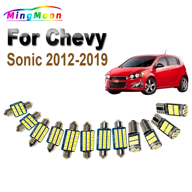 

Автомобильные аксессуары Canbus, интерьер детской модели, комплект для Chevrolet Chevy Sonic 2012-2015 2016 2017 2018 2019, купольная лампа для багажника карты