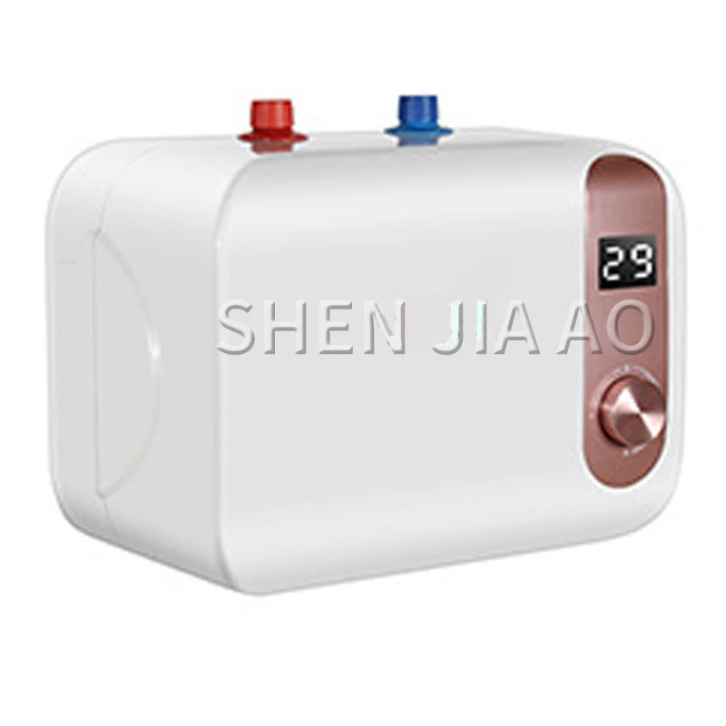 8L Small Storage Electric Water Heater Household Quick-Heating Type Water Heater Mechanical Digital Display Water Heater 220v 2