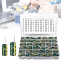 15/24/36 Values 225/460/925Pcs Aluminum Electrolytic Capacitors Aluminum Electrolytic Capacitors Assortment Kit for DIY Projects