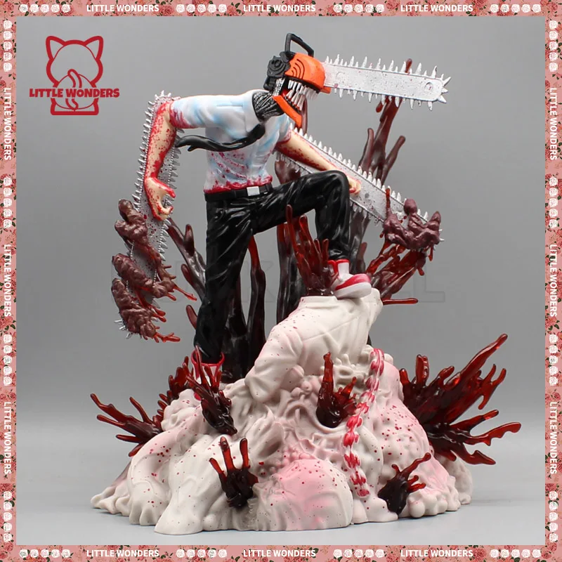 

27cm Chainsaw Man Anime Figures Denji FigurineThe Devil of Swords Action Figure PVC Statue Collection Model Doll Toys Kids Gifts