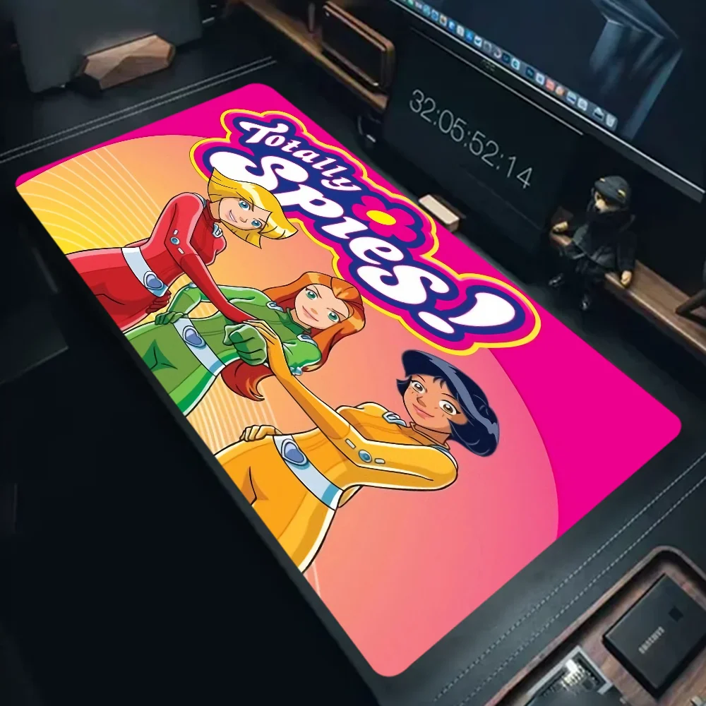 Disney Totally Spies! In Stocked Laptop Gaming Mice Mousepad Size For Large Edge Locking Game Keyboard Pad 6