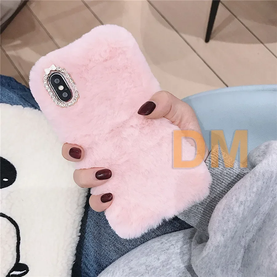 Fluffy Fur Case For Google Pixel Pro 9A 8A 7A 6A 5A 4A