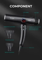 VGR Sèche-cheveux professionnel puissant Moteur sans balais amélioré 110 000 tr/min Souffleur Promotion Convient aux salons de coiffure à domicile Sèche-cheveux ionique V-469 6
