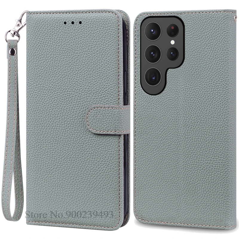 Leather Wallet Flip Case | Luxurious Book Cover Coque s