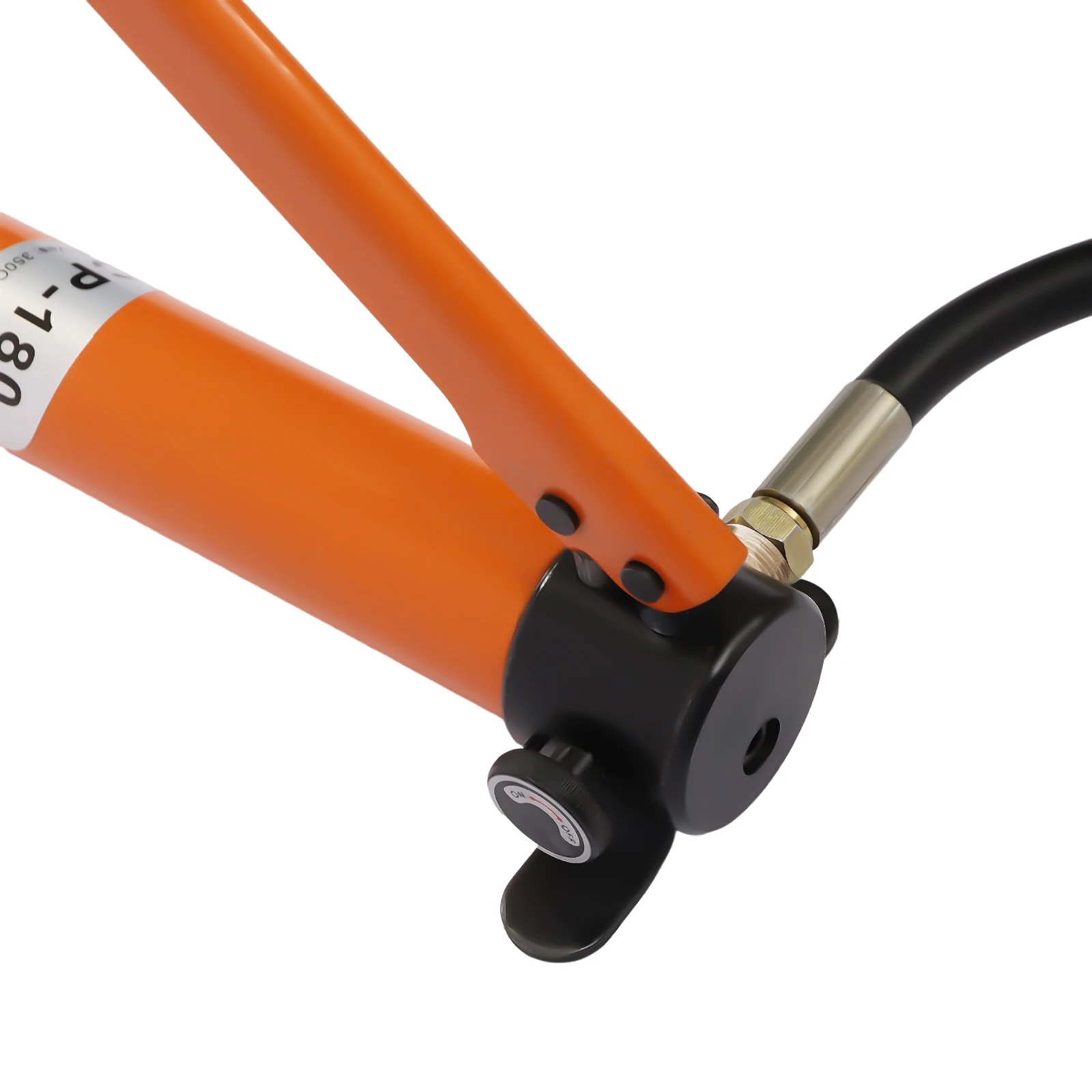 10/20T Hydraulic Cylinder Jack CP-180 Manual Hydraulic Hand Pump 0.43/0.512inch Stroke Single Acting Lifting Cylinders 5