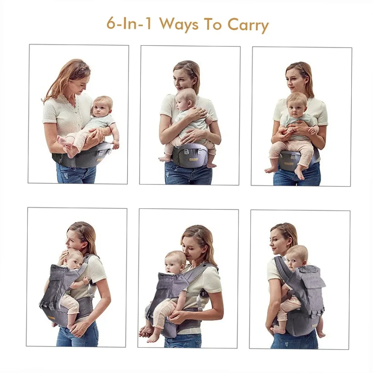 Baby Carriers Wrap Newborn Bebe Toddler Backpack Hip Seat Baby Kangaroo Bag Bebes Sling Backpacks Breathable Carrier for Babies 3