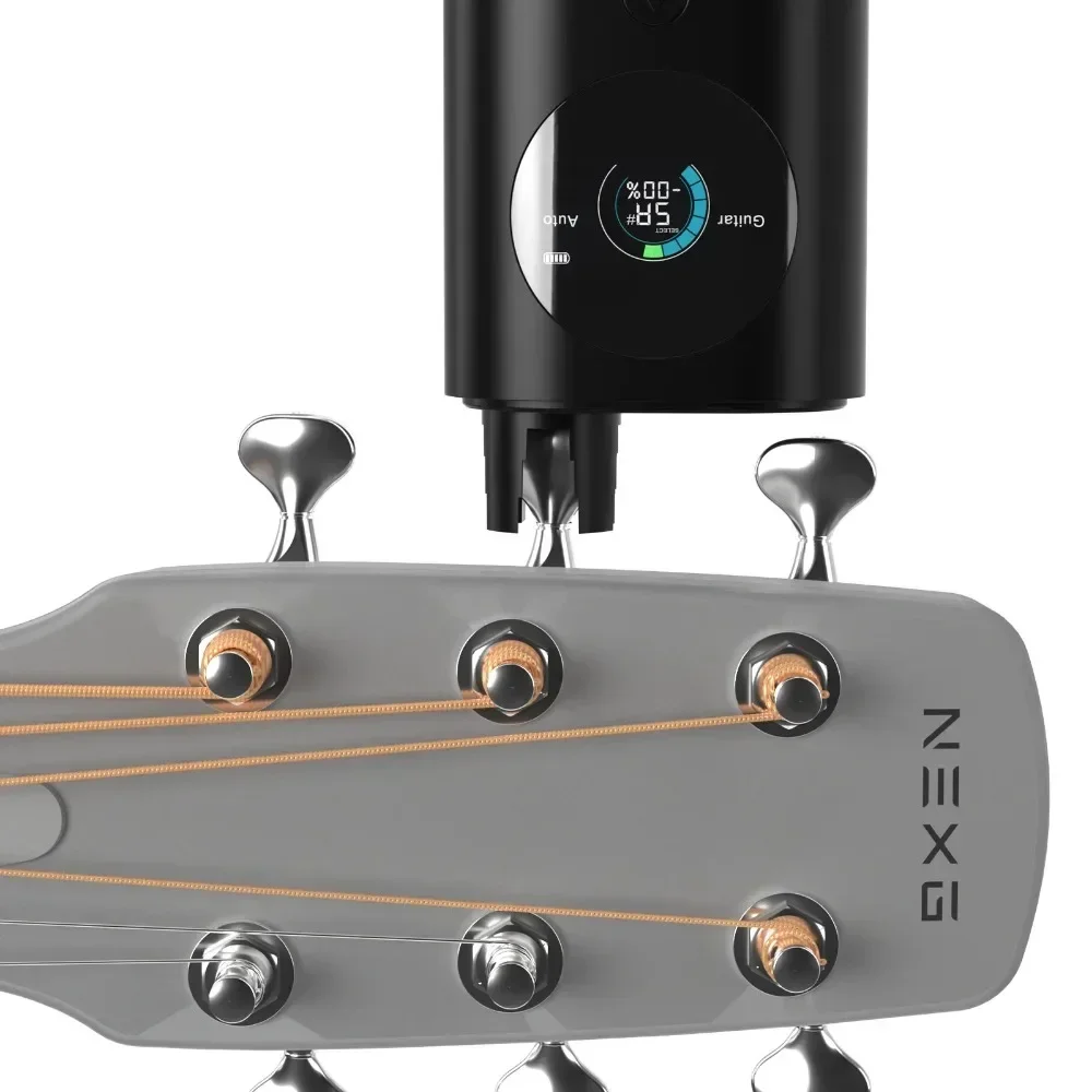Smart Automatic Guitar Tuner LCD Screen Metronome String Winder for Electric Guitars Acoustic Guitars