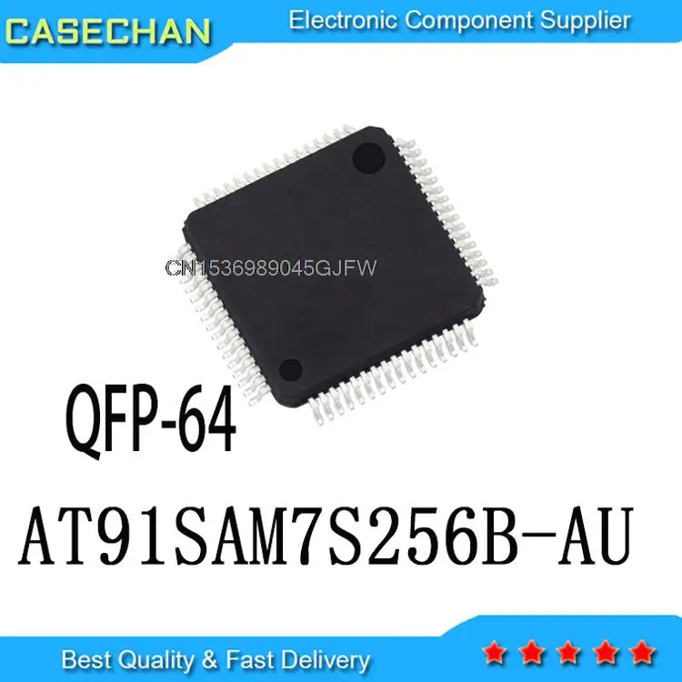 

5PCS New and Original AT91SAM7S256-AU AT91SAM7S256 QFP-64 AT91SAM7S256B-AU