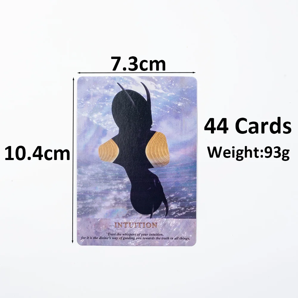 Pearl Wisdom Oracle  Deck 10.4*7.3cm 44 Cards Delve Into The Ethereal Visuals Guiding You To Discover Deeper Significance 3