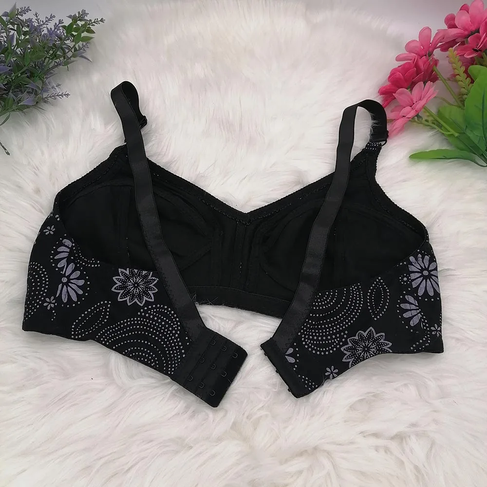 Women's Big Cup Wireless Bra Cotton Full Coverage Underwear Soft With Everyday Comfort 54F 52F 50F 48F 46F 44F 54E 52E 50E C30 2