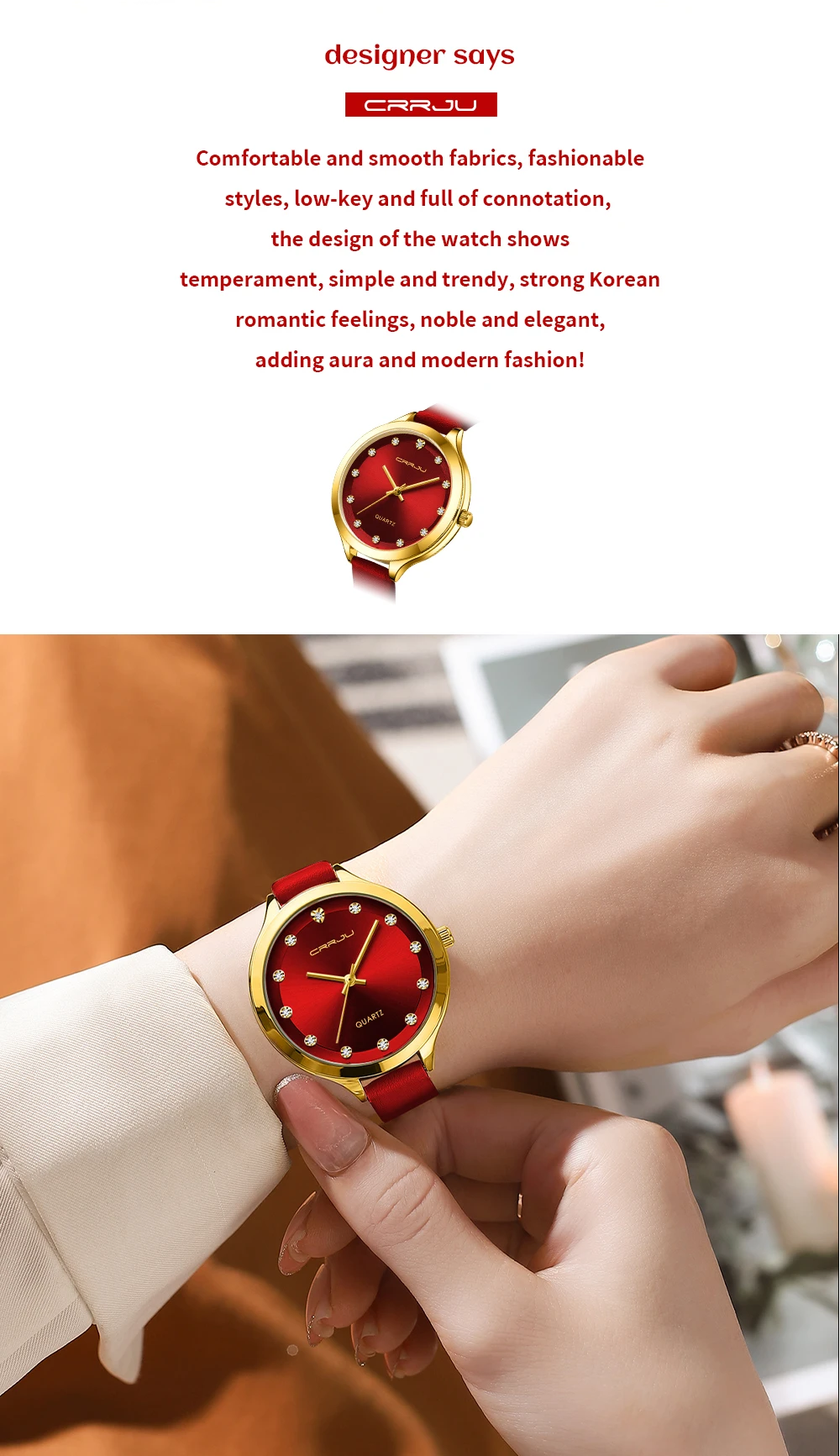 5 stücke Set es Frauen Leder Band Damen Einfache Casual frauen Analog Handgelenk Armband Femme_voghion.com