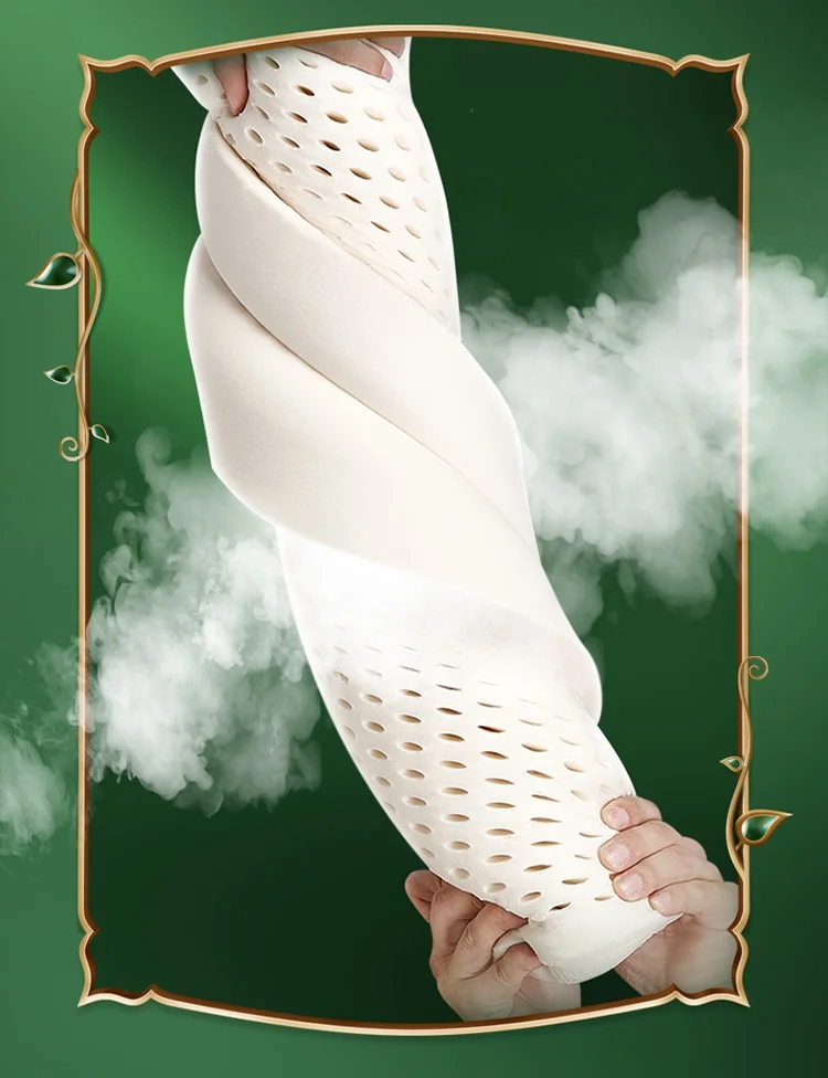 Natural Latex Pillow for Neck Pain Thailand Massage Pillow |Dream Tech
