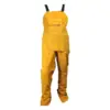 Heavy Duty Welding Clothing Cowhide Leather Welding Apron Split Leg Heat Resistant Bib Apron with Pockets Tool for Men Women 5