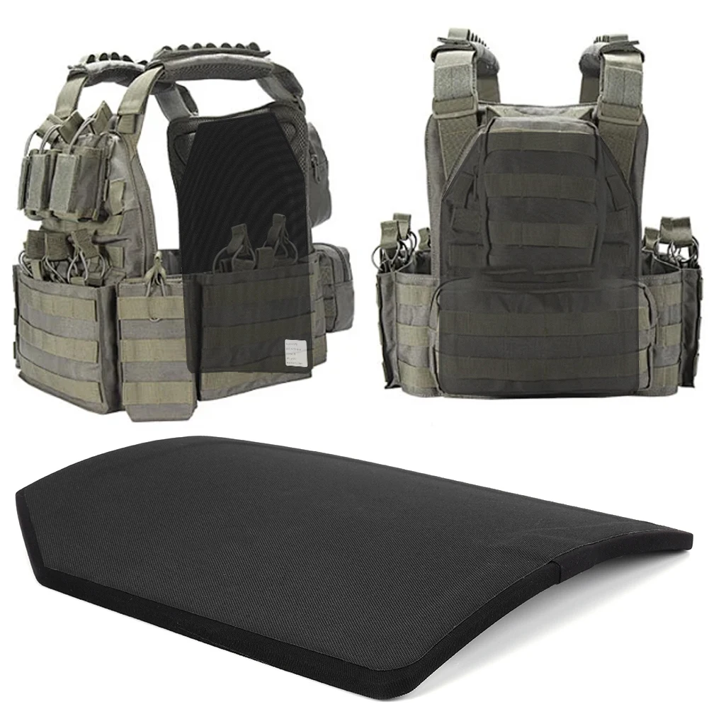 1PCS Heavy Duty Tactical Vest Protective Plates EVA/PE/Ceramic Anti-Stab Shock-Absorbing Inner Liner for Airsoft Plate Carrier ﻿