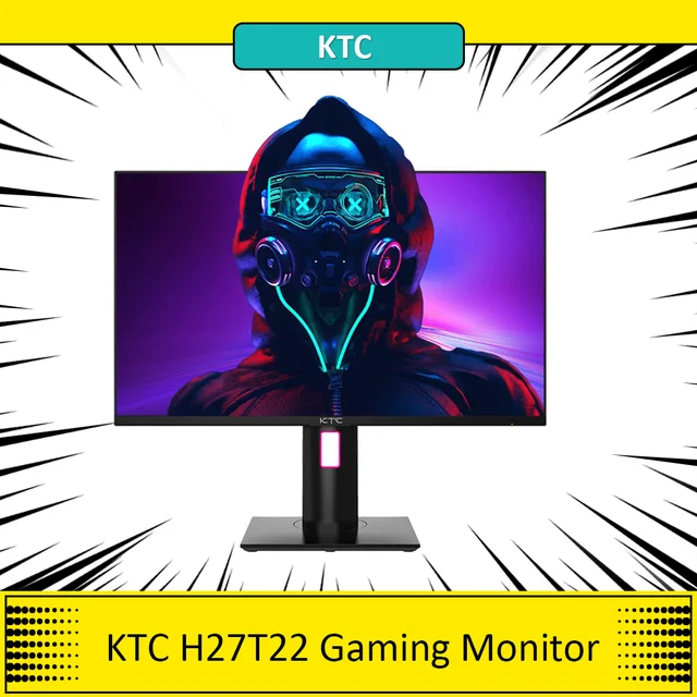 Ecran PC Gamer Incurvé KTC H27T22 Moniteur de jeu 27 pouces