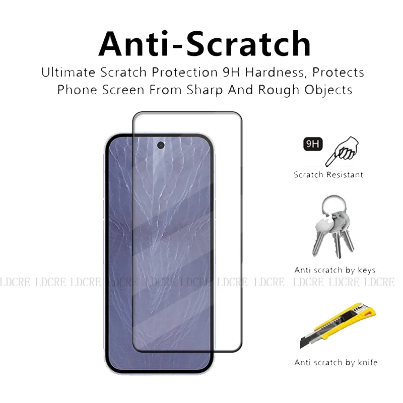 6-in-1 Tempered Glass Screen and Lens Protector Set for Google Pixel 11 Pro/Pro XL