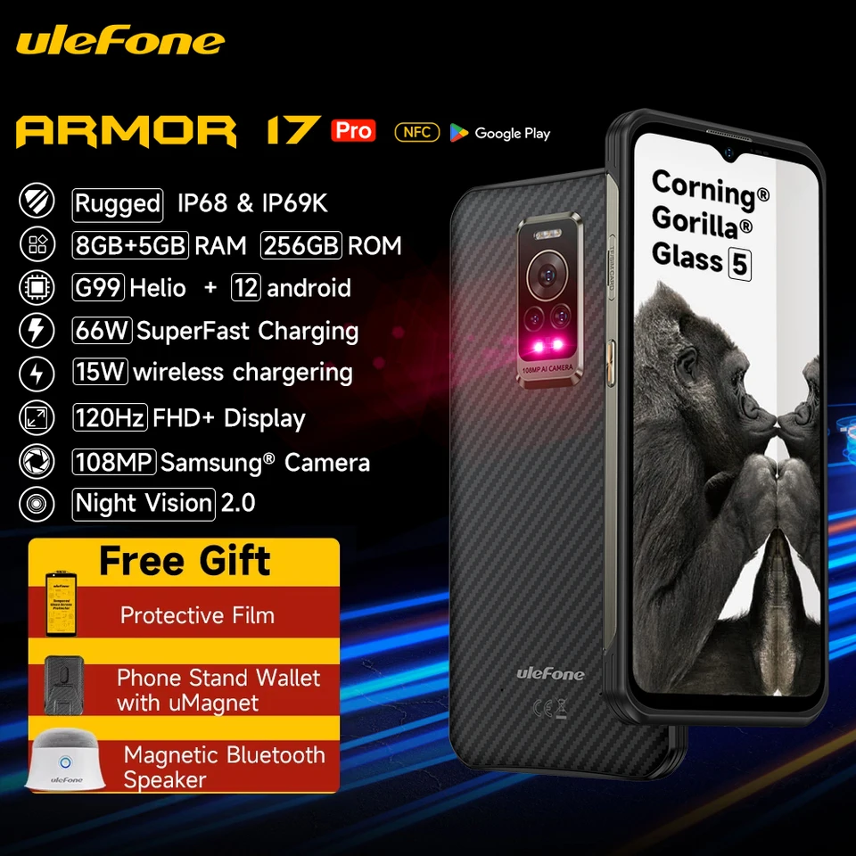 スマートフォン本体 Ulefone Armor 17 Pro Ulefone Armor 17 Pro, Next-Gen Performance and Photography