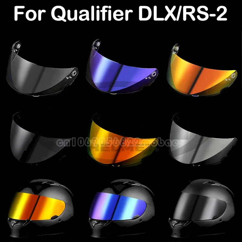 

Motorcycle Helmet Visor For BELL Qualifier DLX MIPS Anti-scratch UV Wind Shield Glasses Visor For BELL Vortex Revolver RS-1 RS-2