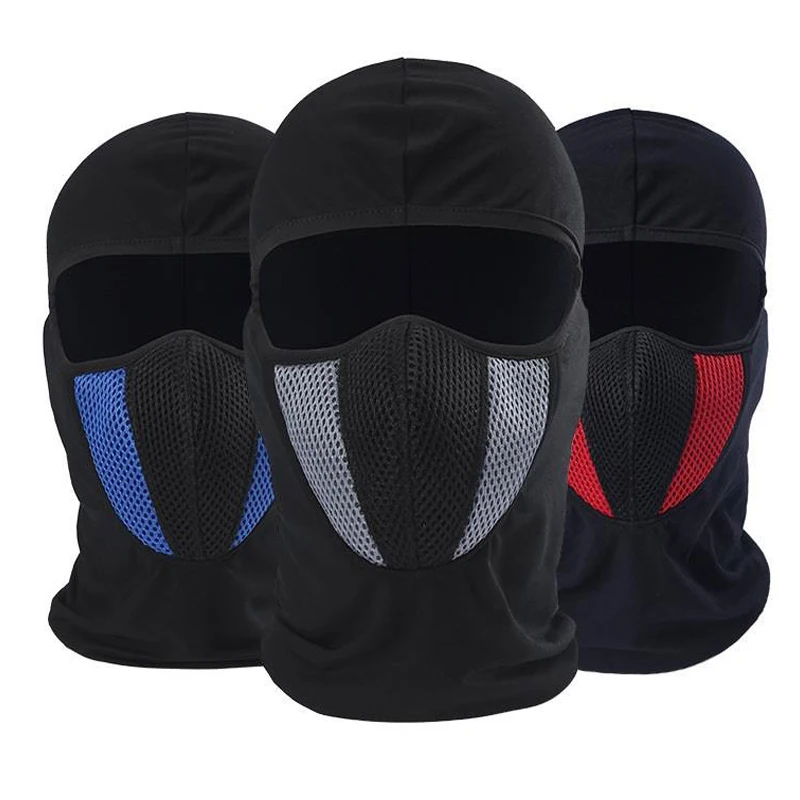 

Outdoor Sports Head Cover Motorcycle Riding Breathable Full Face Mask Balaclava Ski Dustproof Windproof Scarf Headwear