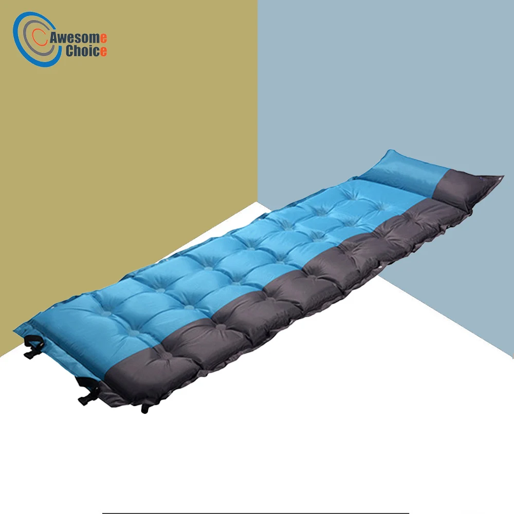 Inflatable Mattress Cushion Sleeping Bag Mat Fast Filling Air