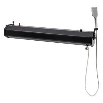 Portable Outdoor Camping Shower W/7.93-gallon Water Tank Storage Bag for Hiking Backpacking Adjustable Travel Beach Pet Bathing 5