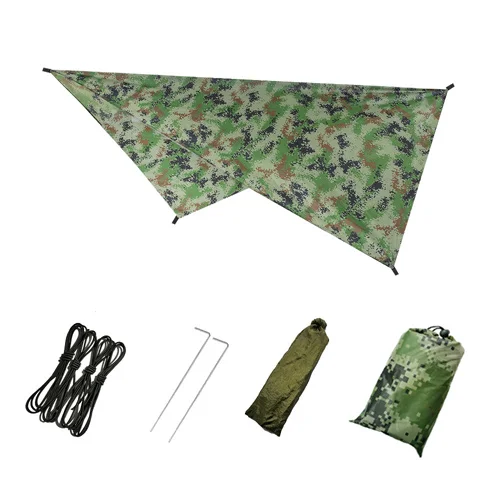 Outdoor Automatic Quick Open Mosquito Net Hammock Tent With Waterproof Canopy Awning Set Hammock Portable Pop-Up Portable Camp 