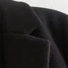 UNIZERA 2023 Autumn/Winter New Women's Wear New Fashionable Style Mid length Polo Collar Long Sleeve Open Front Coat Coat 6