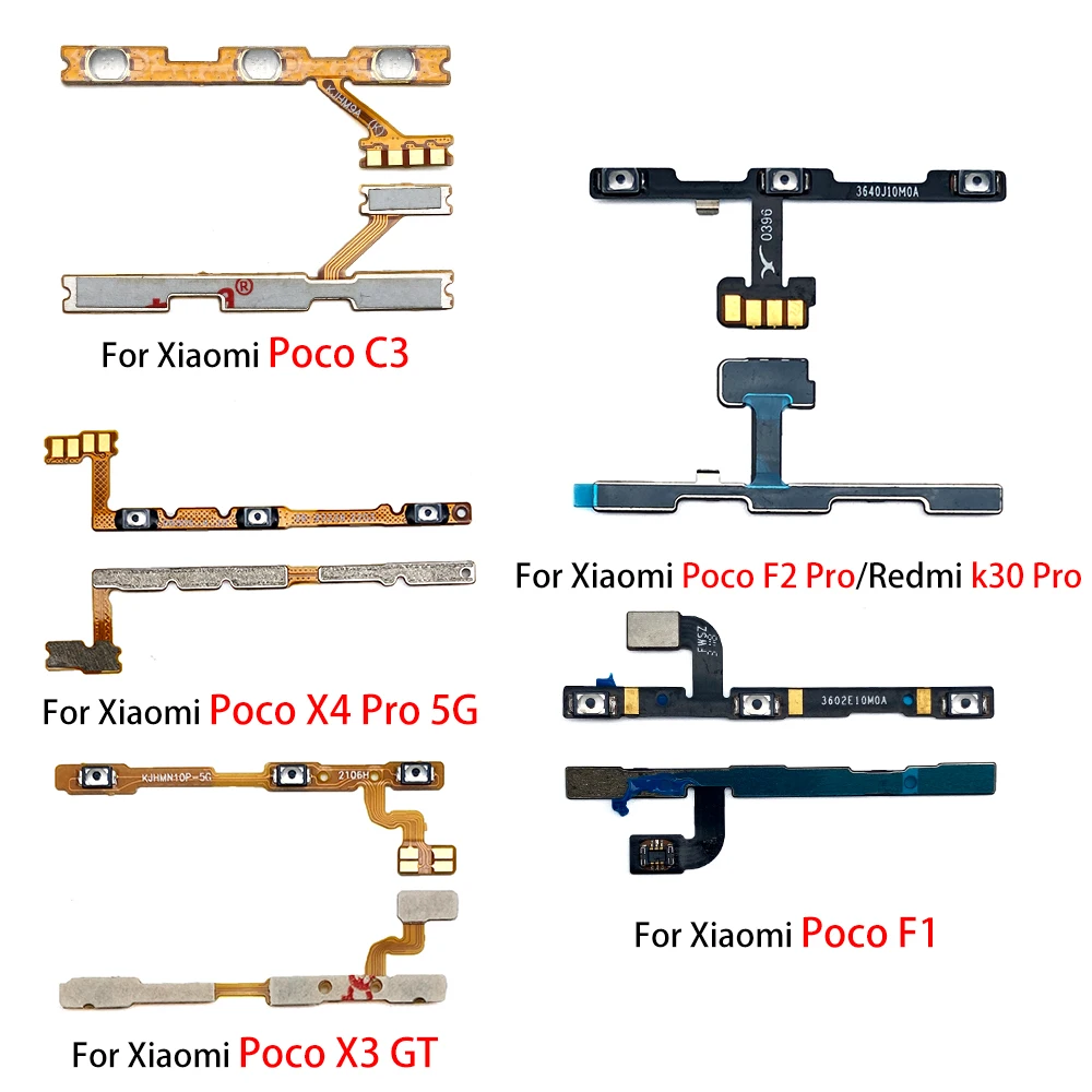 NEW Power On Off Volume Side Button Key Flex Cable