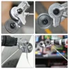 Electric Drill Plate Cutter Attachment Double Headed Iron Metal Sheet Cutter Plate Punch Scissors Free Cutting  Mental Tools 6