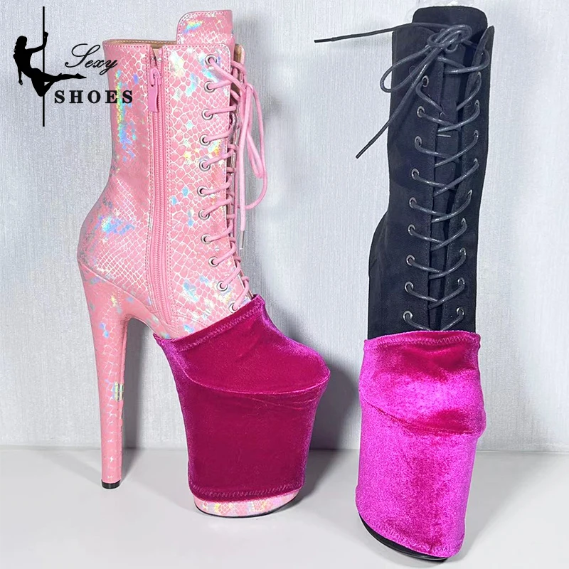 New High Platform Overshoes Waterproof Shoes Covers Suede Wear-Resist Protectors Cover Pole Dance Training Specific Accessories