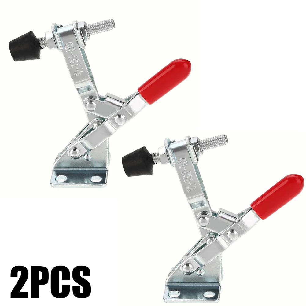 2pcsGH101AQuickReleaseToolQuickFixtureToggleClamp50Kg110lbs